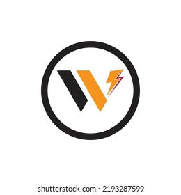 Letter W Business vector logo design template on white background