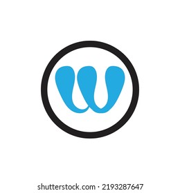 Letter W Business vector logo design template on white background