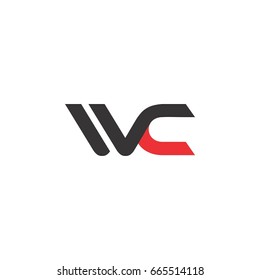 letter w and c logo