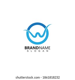 Letter W, Check Logo Design Template