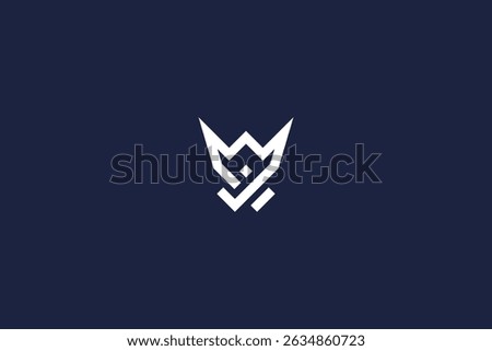 letter w check mark logo icon concept vector logo design template elements