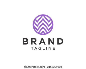Letter W Construction Architecture Building Logo. Flat Vector Logo Design Template Element
