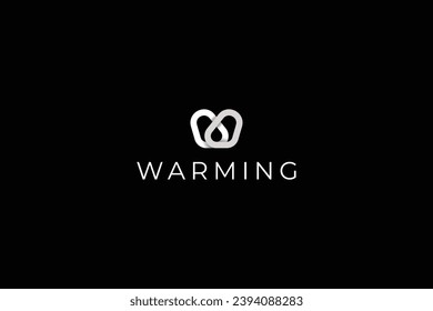 Letter W creative 3d simple logo