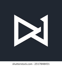 Letra W idea de diseño con concepto moderno para los negocios