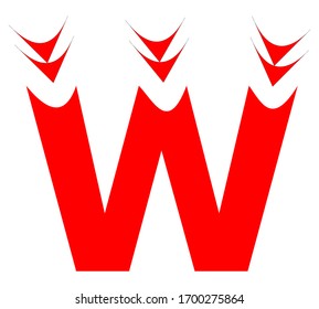 letter w design for logo