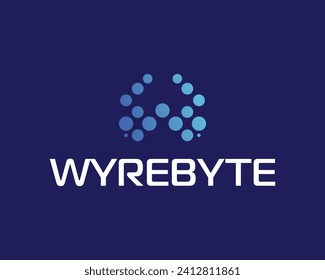 Letter W Dot Simple Monogram Logo
