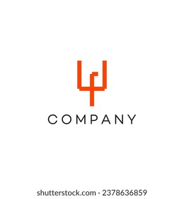 Letter w f logo design, technology, nature, construction, real estate, abstract, yoga, colorful, people, globe, community, sky, tree, medical, yoga, travel, finance, sports, restaurant, innovative,