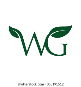 letter w and g logo