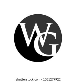 Letter W G Vector Logo Stock Vector (Royalty Free) 1051279922 ...