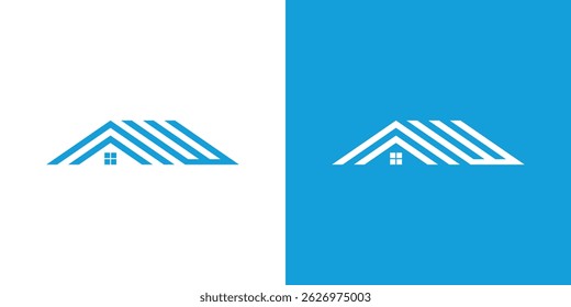 Letter W Home Logo Design