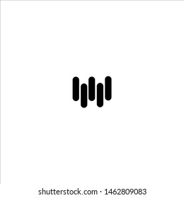 letter W icon logo design concept