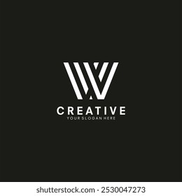 letter W Initial logo designs concept vector. Letter W logo designs.