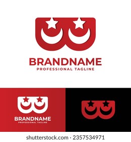 Letter W Islamic Logo, suitable for business related to Islam with W initial.