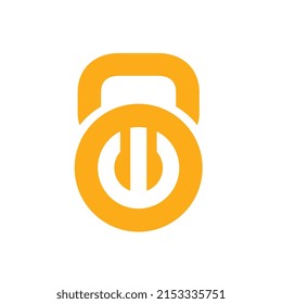 Letra W diseño de icono del logotipo del timbre - Vector
