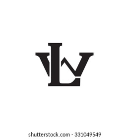 Letter W And L Monogram Logo
