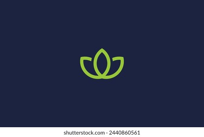 letter w with leaf logo icon design vector design template inspiration