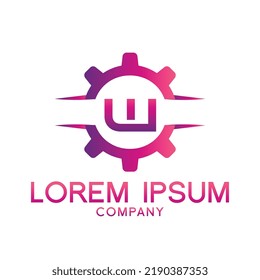 Diseño del logotipo de la línea W.Creativo símbolo de monograma lineal mínimo. Diseño universal elegante de señalización vectorial. Logotipo de marca de primera calidad. Símbolo gráfico del alfabeto para identidad tecnológica