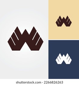 Letter W  Loge Design Vector