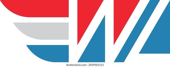 Letter W logistic logo Design by Kumau Studio
