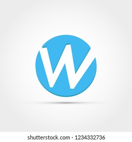 Letter W logo