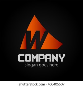 Letter W logo

