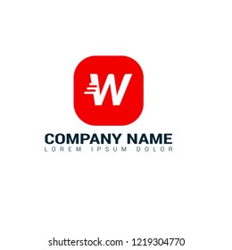 letter W logo concept. Designed for your web site design, logo, app, UI. W Logo Design Element