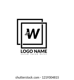 letter W logo concept. Designed for your web site design, logo, app, UI. W Logo Design Element