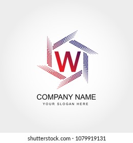 Letter W Logo Design