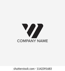 Letter W logo design