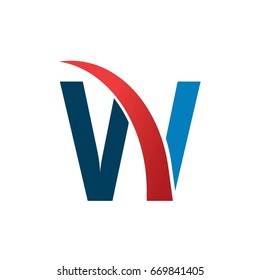 letter W logo design