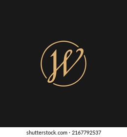 Letter W logo design . abstract letter W monogram logotype. vector illustration
