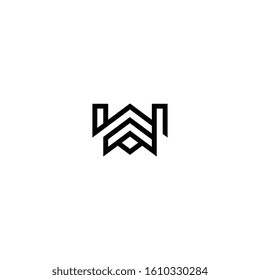 Letter W logo design concept.
