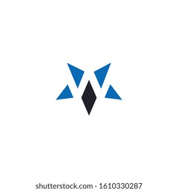 Letter W logo design concept.