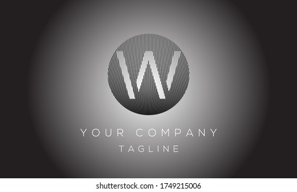 Letter W Logo Design, Creative Modern Icon W