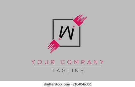 Letter W Logo Design, Creative Modern Icon W