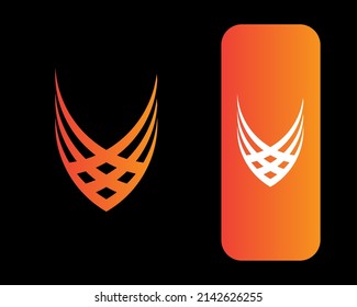 Diseño del logotipo de la letra W W. símbolo monocromo creativo mínimo. emblema vectorial universal elegante. Logotipo de negocio premium. Símbolo gráfico del alfabeto para identidad corporativa
