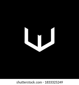 Letter W Logo Design Element Template