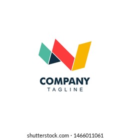 Letter W Logo Design. Initial