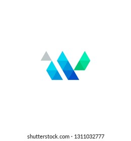 Letter W Logo Design Template