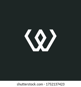 Letter W Logo Design Template Vector