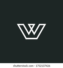 Letter W Logo Design Template Vector