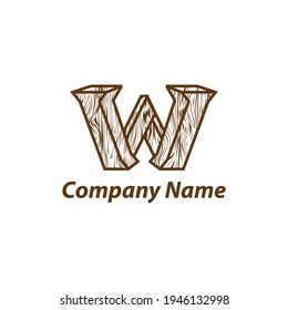 312 W Shape Wood Logo Images, Stock Photos & Vectors | Shutterstock