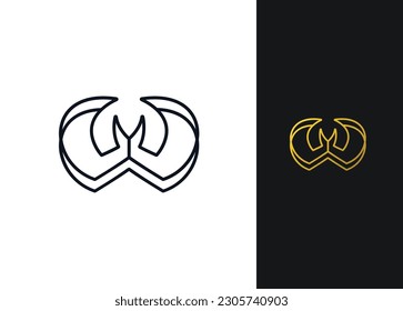 Logo-Design von Letter W - Logo-Design-Vorlage
