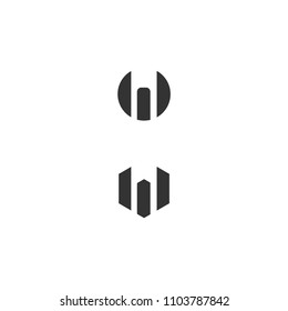 letter w logo design vector illustration template