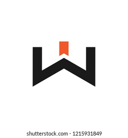 letter W logo design vector download