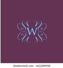 letter w logo design vector inspiration