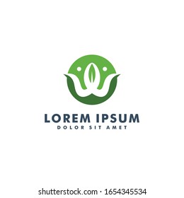 Ilustración vectorial de diseño de logotipo de letra W