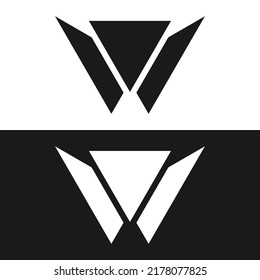 letter w logo design  vector template