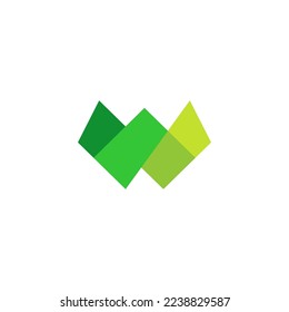 signo vectorial de diseño de logotipo W de letra