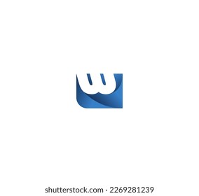 Letter W Logo Design Vector Illustration Design Editable Resizable EPS 10.